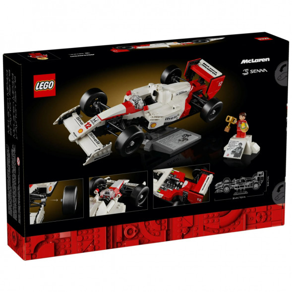 Конструктор LEGO Коллекционные наборы 10330 McLaren F1 MP4/4 и Айртон Сенна в Тамбове