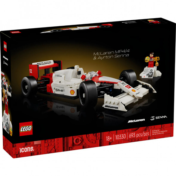 Конструктор LEGO Коллекционные наборы 10330 McLaren F1 MP4/4 и Айртон Сенна в Тамбове