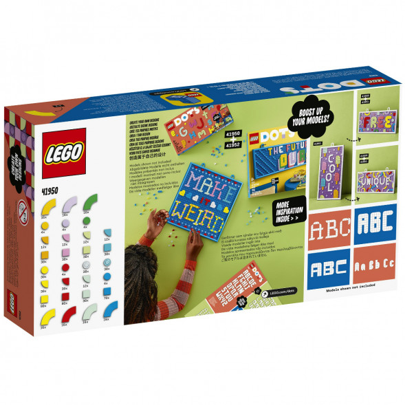 Конструктор LEGO 41950 Большой набор тайлов: буквы в Тамбове