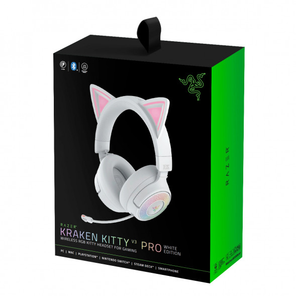 Наушники Razer Kraken Kitty V3 Pro Белый 2025 в Тамбове