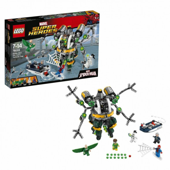 Конструктор LEGO Super Heroes 76059 Человек-паук: в ловушке Доктора Осьминога в Тамбове