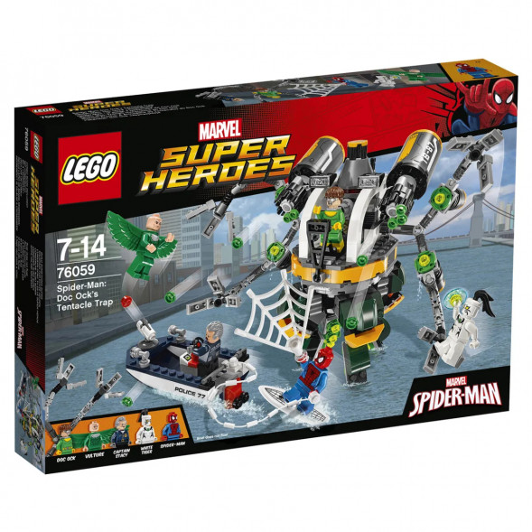 Конструктор LEGO Super Heroes 76059 Человек-паук: в ловушке Доктора Осьминога в Тамбове