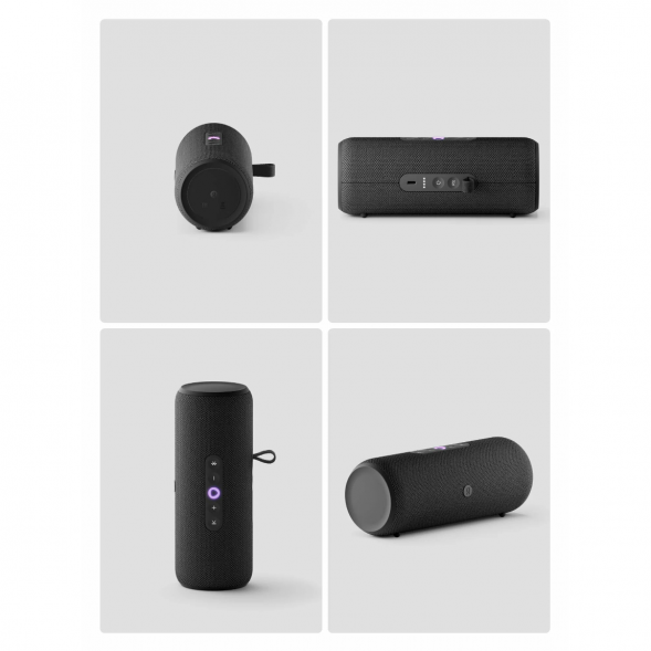 Умная портативная колонка Яндекс Станция Стрит с Алисой, черный в Тамбове