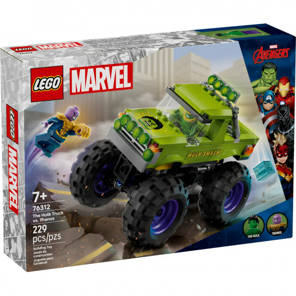 Конструктор LEGO Super Heroes 76312 Халк на внедорожнике против Таноса в Тамбове