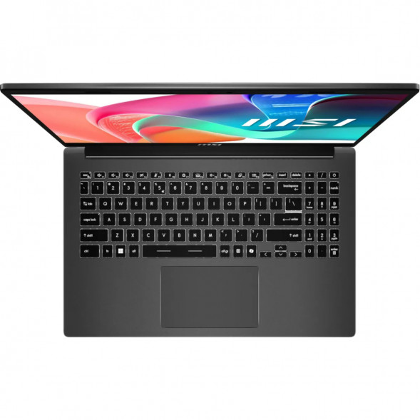 Ноутбук MSI Modern 15 F1MXG-1279XRU (15.6&amp;quot;, IPS, Intel Core 7 120U 1.4ГГц, 10 ядер, 16ГБ DDR5, 512ГБ SSD, Intel Graphics, без ОС), серый в Тамбове