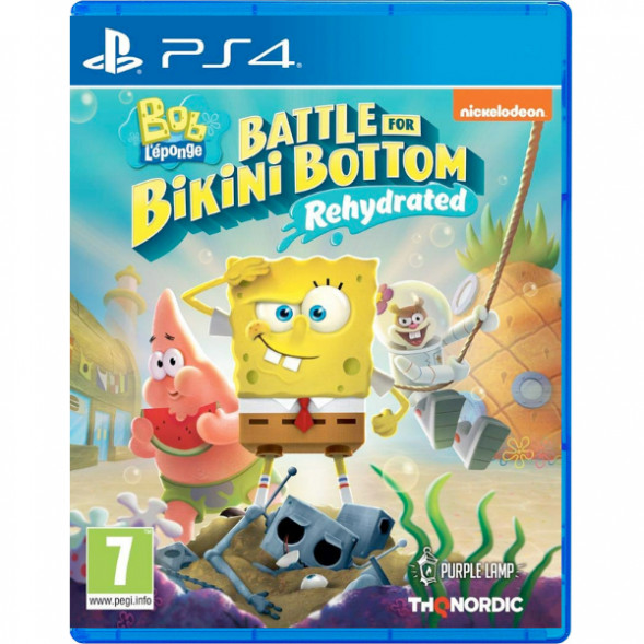 Игра SpongeBob SquarePants: Battle For Bikini Bottom - Rehydrated [PS4, русские субтитры] в Тамбове