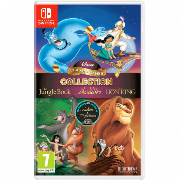 Игра Disney Classic Games: Jungle Book, Aladdin and The Lion King [Nintendo Switch, английская версия] в Тамбове