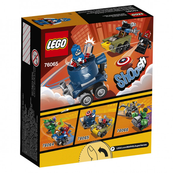 Конструктор LEGO Super Heroes 76065 Капитан Америка против Красного Черепа в Тамбове