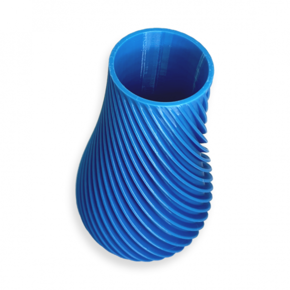 Ваза для сухоцветов HatRom Spiral, синий в Тамбове