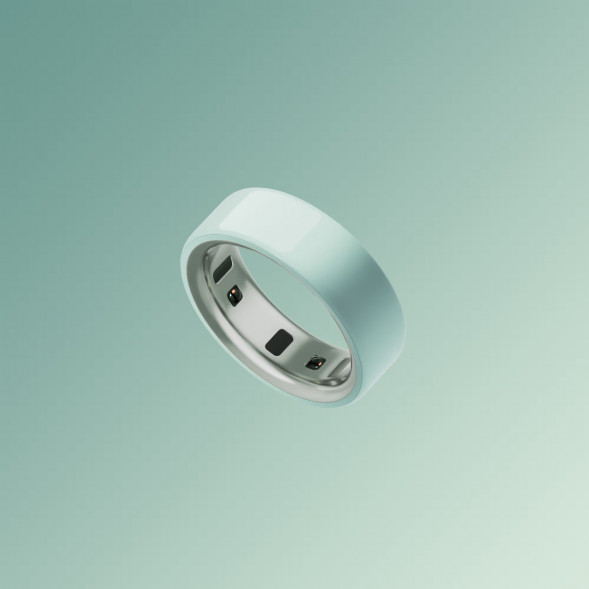 Умное кольцо Oura Ring 4 Ceramic (размер 15), Морской прилив/Tide в Тамбове