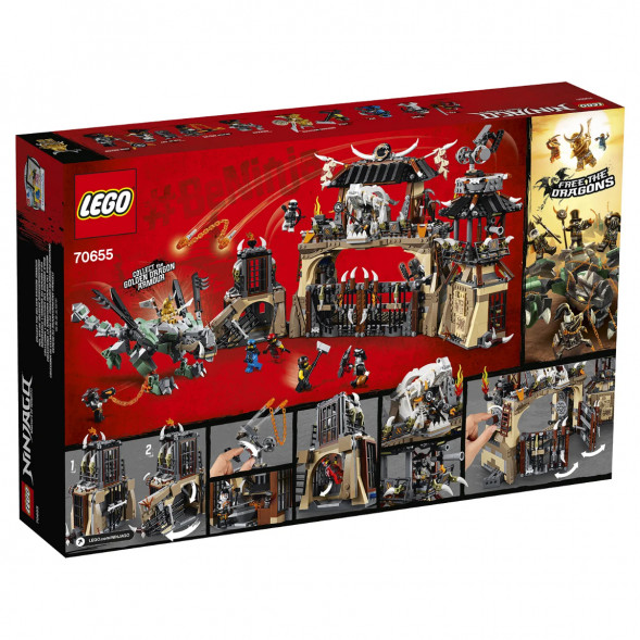 Конструктор LEGO Ninjago 70655 Пещера драконов в Тамбове