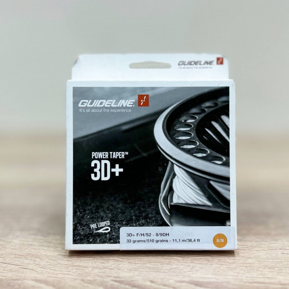 Рыболовная леска Guideline Power Taper 3D+ #37765 8/9 DH, Green в Тамбове