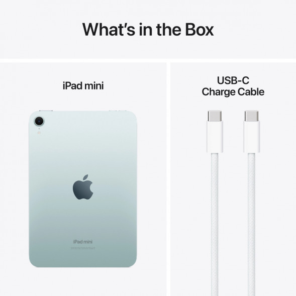 Планшет Apple iPad Mini (2024) Wi-Fi + Cellular 512GB, Голубой в Тамбове