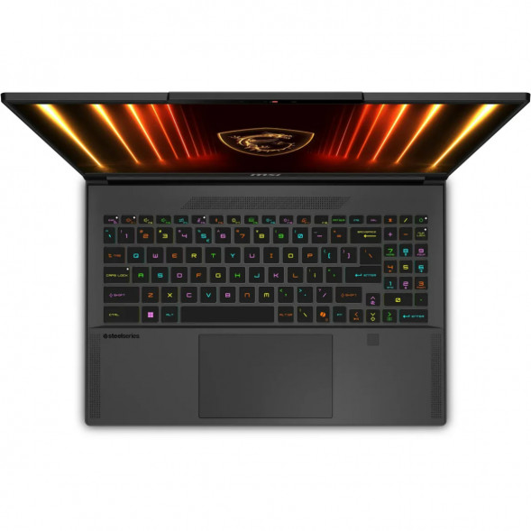 Ноутбук игровой MSI Stealth 16 AI A2HWFG-086XRU (16&amp;quot;, Intel Core Ultra 7, 32ГБ, 1ТБ SSD, RTX 5060, FreeDOS), черный в Тамбове