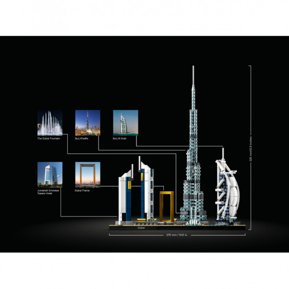 Конструктор LEGO Architecture 21052 Дубай в Тамбове