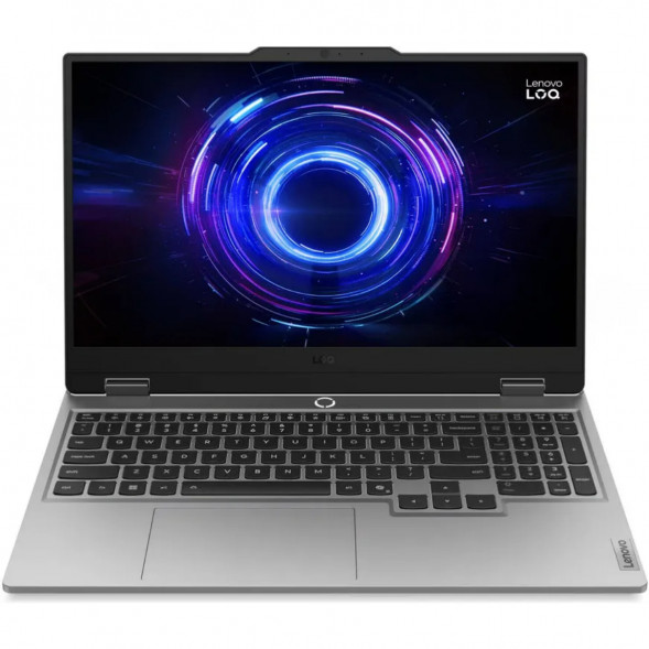 Ноутбук Lenovo LOQ 15IRX10 (83JE00WTIN) (15.6&amp;quot;, IPS, Intel Core i7 14700HX 2.1ГГц, 20-ядерный, 16ГБ DDR5, 1ТБ SSD, NVIDIA GeForce RTX 5060 - 8 ГБ, без ОС), серый в Тамбове