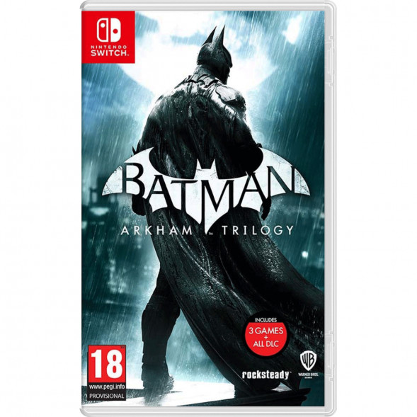 Игра Batman: Arkham Trilogy [Nintendo Switch, русские субтитры] в Тамбове