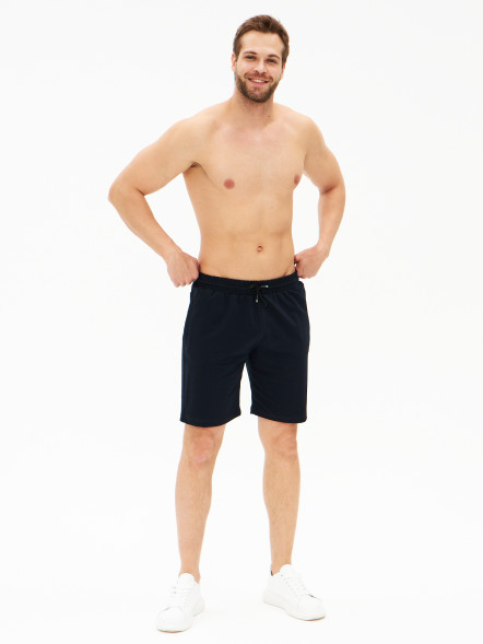 Шорты мужские трикотажные, синий, M в Тамбове