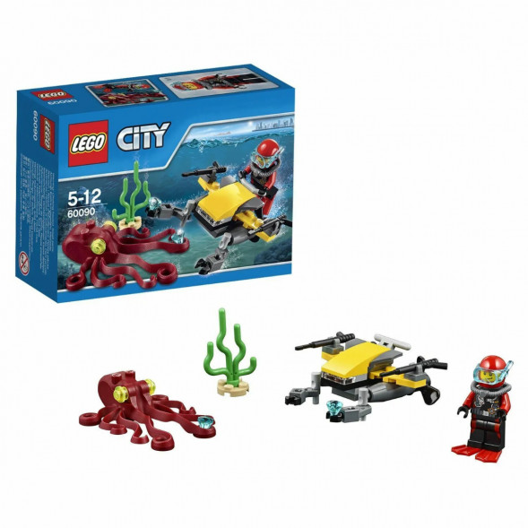 Конструктор LEGO City Deep Sea Explorers 60090 Глубоководный скутер в Тамбове