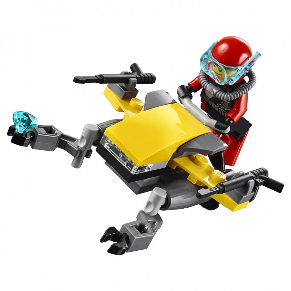 Конструктор LEGO City Deep Sea Explorers 60090 Глубоководный скутер в Тамбове