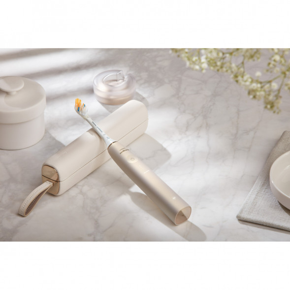 Электрическая звуковая зубная щетка Philips Sonicare 9900 Prestige HX9992/11, Champagne Gold в Тамбове