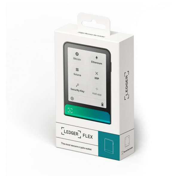 Аппаратный криптокошелек Ledger Flex, зеленый в Тамбове