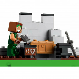 Конструктор LEGO Minecraft 21261 Волчья крепость