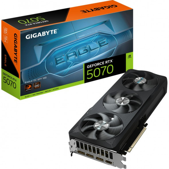 Видеокарта GIGABYTE GeForce RTX 5070 EAGLE OC SFF 12G (GV-N5070EAGLE OC-12GD 1.0) в Тамбове