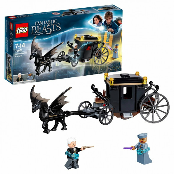 Конструктор LEGO Harry Potter 75951 Побег Грин-де-Вальда в Тамбове