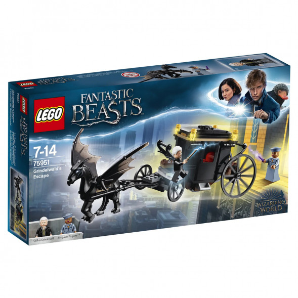 Конструктор LEGO Harry Potter 75951 Побег Грин-де-Вальда в Тамбове