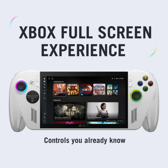 Портативная игровая консоль Asus Rog Ally Xbox 16GB/512GB Z2A, White в Тамбове