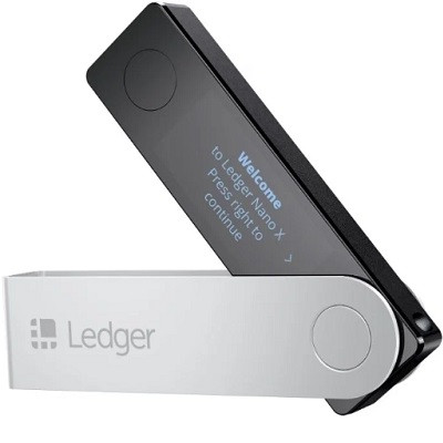 Аппаратный криптокошелек Ledger Nano X , черный в Тамбове