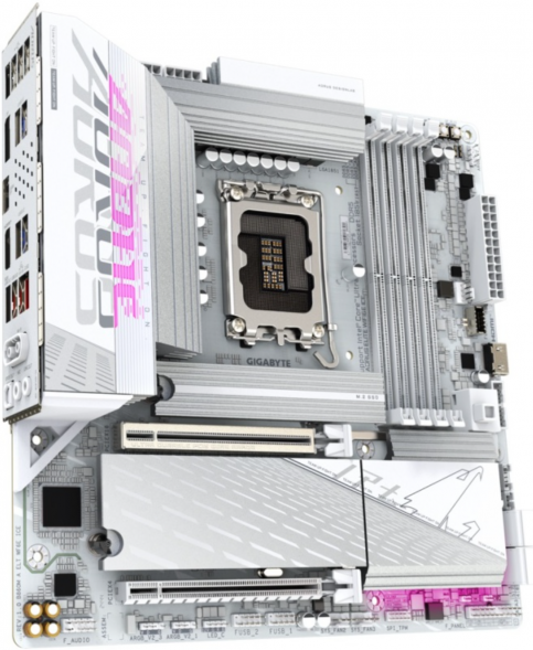 Материнская плата Gigabyte B860M AORUS ELITE WIFI6E ICE (LGA1851, mATX) в Тамбове
