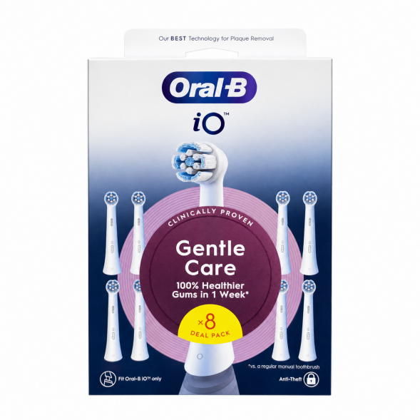 Сменные насадки Oral-B iO Gentle Care, 8 штук в Тамбове