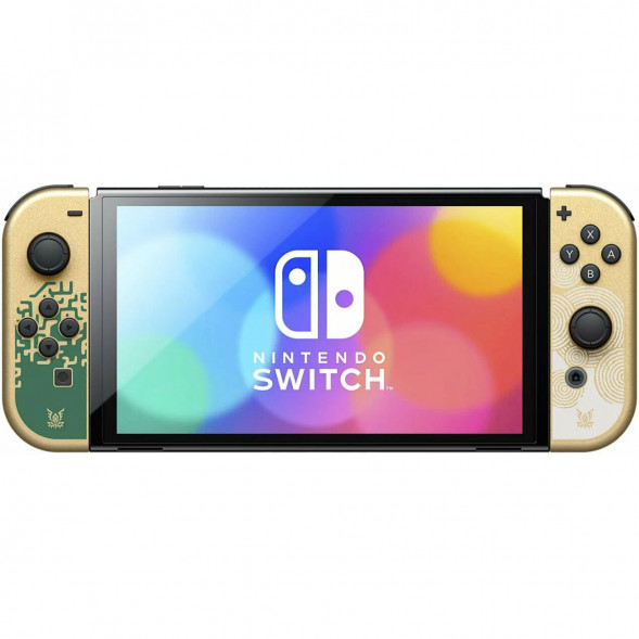 Игровая приставка Nintendo Switch OLED 64 ГБ, без игр, The Legend of Zelda: Tears of the Kingdom в Тамбове