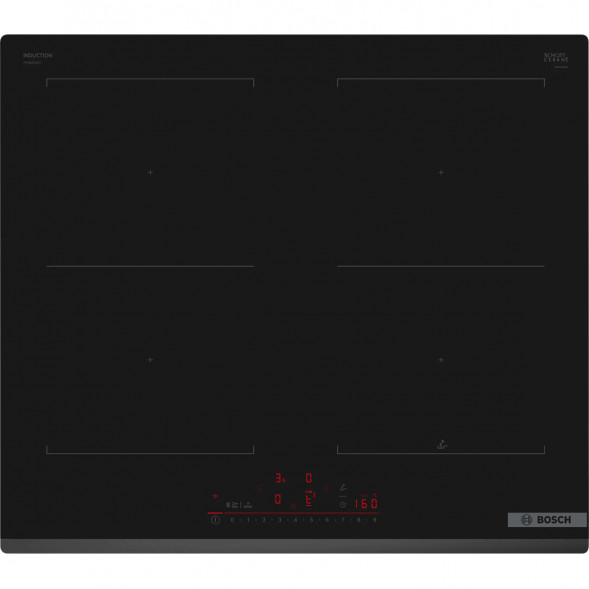 Индукционная варочная панель Bosch PVQ631HC1E, чёрный в Тамбове