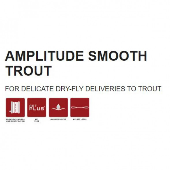 Нахлыстовый шнур Scientific Anglers Amplitude Smooth Trout WF-7-F 131414 в Тамбове
