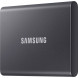 1 ТБ Внешний SSD Samsung T7, USB 3.2 Gen 2 Type-C, серый в Тамбове