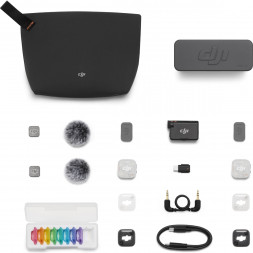 Микрофон DJI Mic Mini 2S (2 TX + 1 RX + Charging Case)