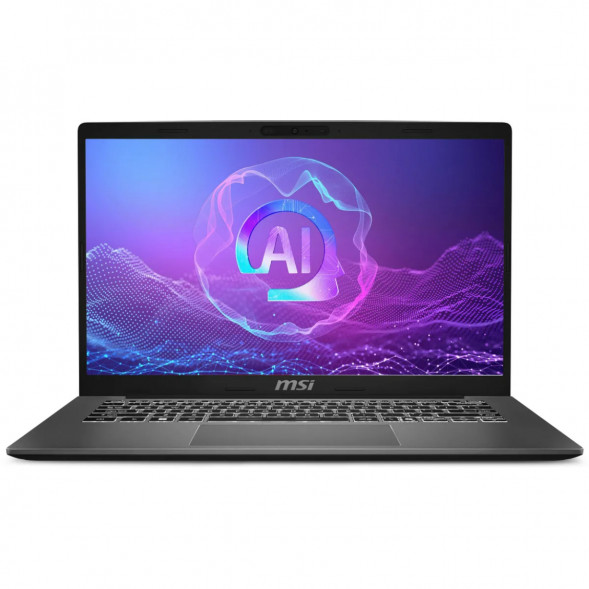 Ноутбук MSI Modern A14 AI+ F3HMG-041XRU (14&amp;quot;, IPS, AMD Ryzen AI 5 330 2ГГц, 4 ядра, 16ГБ DDR5, 512ГБ SSD, AMD Radeon 820M, без ОС), серый в Тамбове