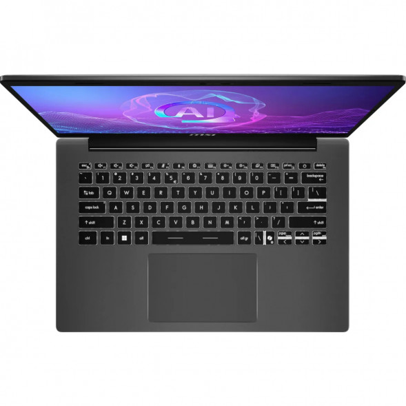Ноутбук MSI Modern A14 AI+ F3HMG-041XRU (14&amp;quot;, IPS, AMD Ryzen AI 5 330 2ГГц, 4 ядра, 16ГБ DDR5, 512ГБ SSD, AMD Radeon 820M, без ОС), серый в Тамбове