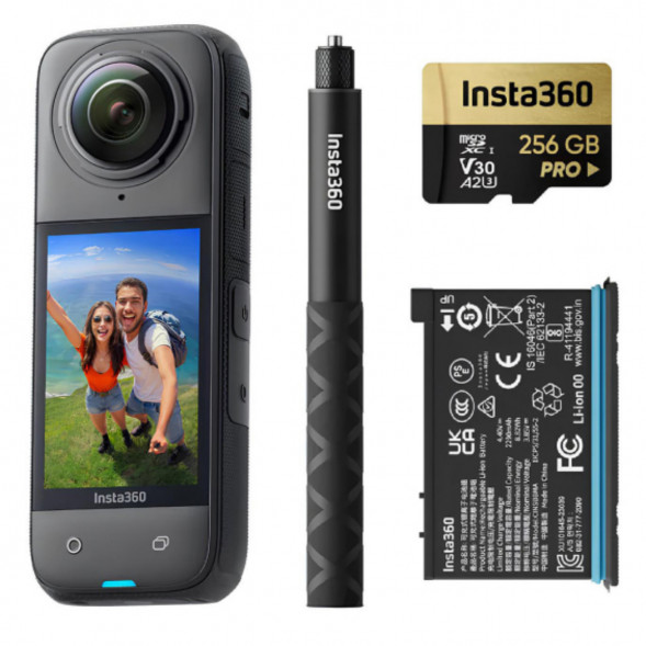 Экшн-камера Insta360 X4 Adventure Bundle (CINSABMA) в Тамбове