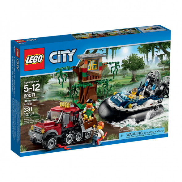 Конструктор LEGO City 60071 Полицейский корабль на воздушной подушке в Тамбове