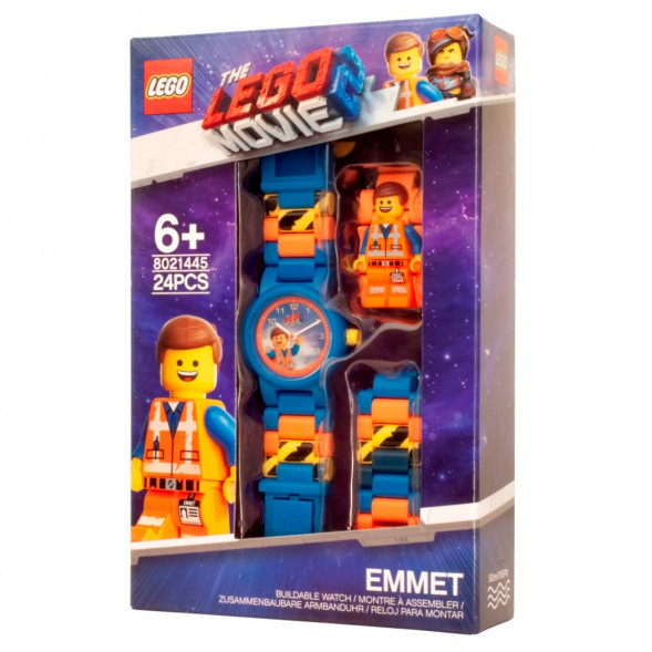 Часы LEGO Movie 8021445 «Emmet» с минифигуркой в Тамбове