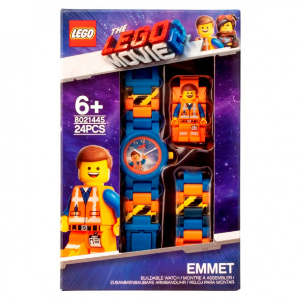 Часы LEGO Movie 8021445 «Emmet» с минифигуркой в Тамбове