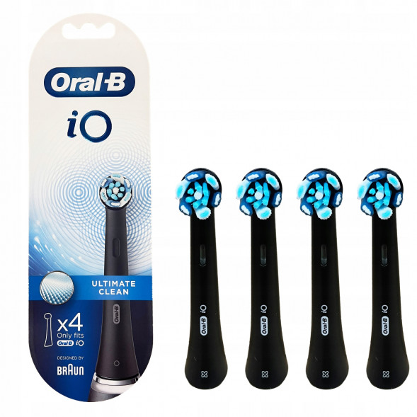 Насадка для электрической зубной щетки Oral-B iO Ultimate Clean Black, 4 шт. в Тамбове