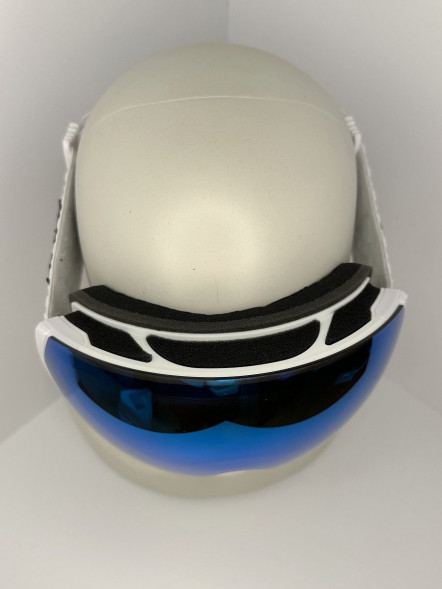 Горнолыжные очки для сноуборда Copozz (голубой, белый) в Тамбове