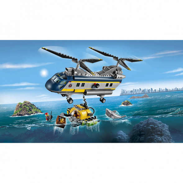Конструктор LEGO City Deep Sea Explorers 60093 Вертолет исследователей моря в Тамбове