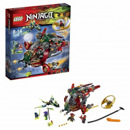 Конструктор LEGO Ninjago 70735 Корабль R.E.X Ронана