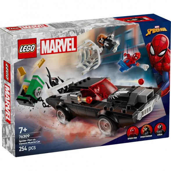 Конструктор LEGO Super Heroes 76309 Человек-паук против Венома в Тамбове